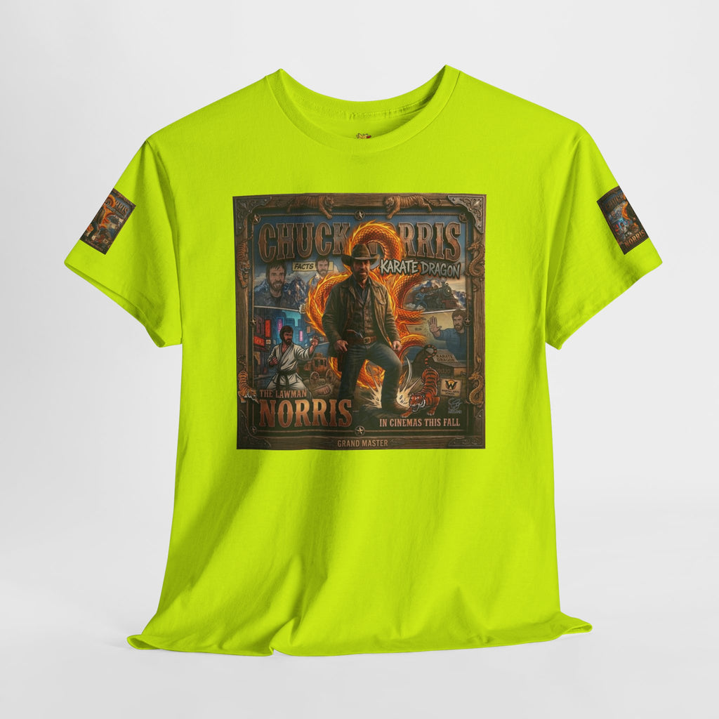 Retro Action Movie Poster T-Shirt | Vintage Fighter Hero Tee