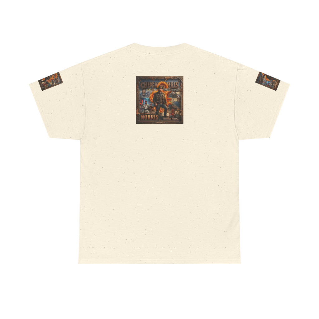 Retro Action Movie Poster T-Shirt | Vintage Fighter Hero Tee