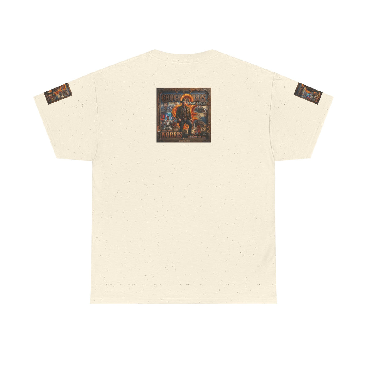 Retro Action Movie Poster T-Shirt | Vintage Fighter Hero Tee