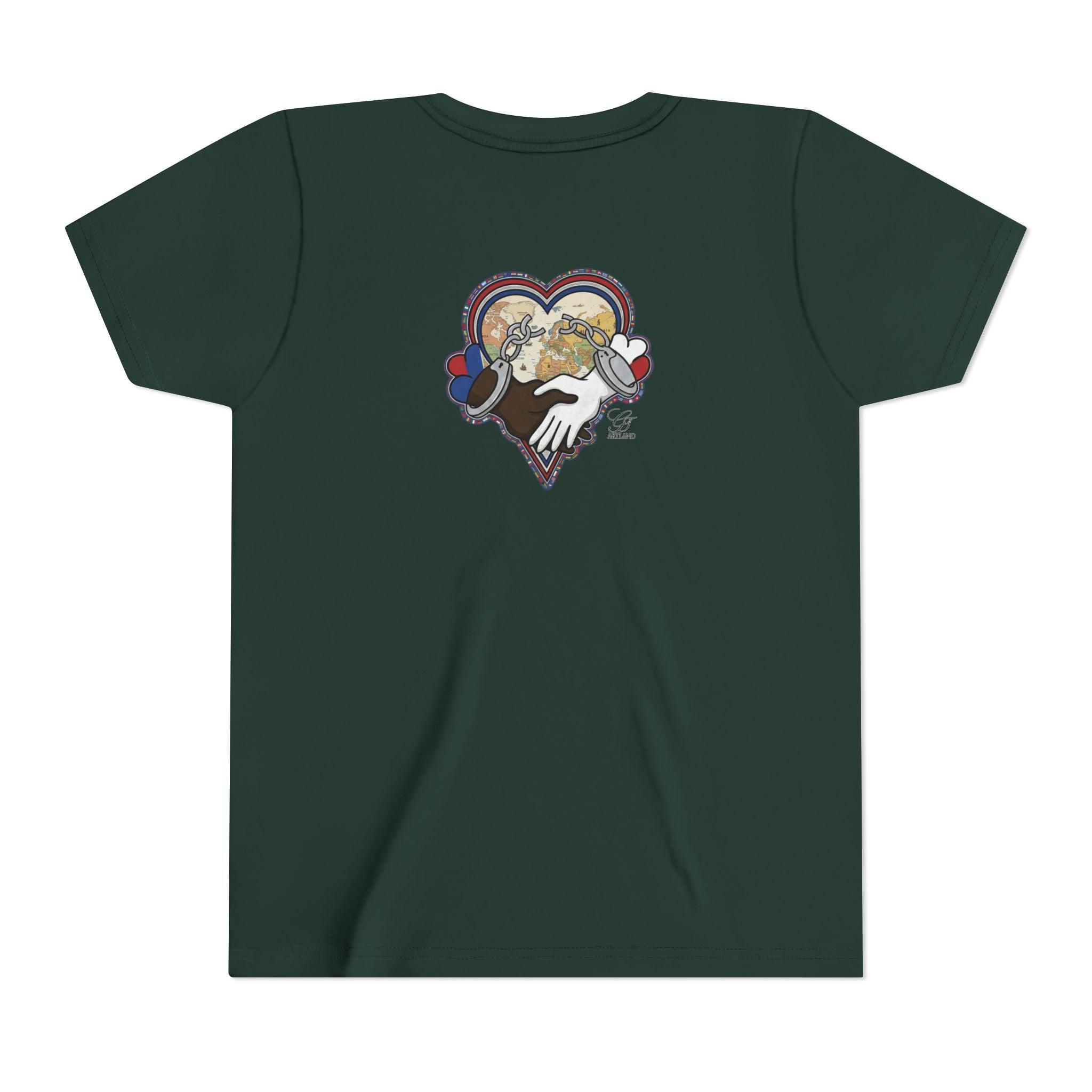Heart Hands Graphic Tee | Youth Short Sleeve Tee by GT Artland