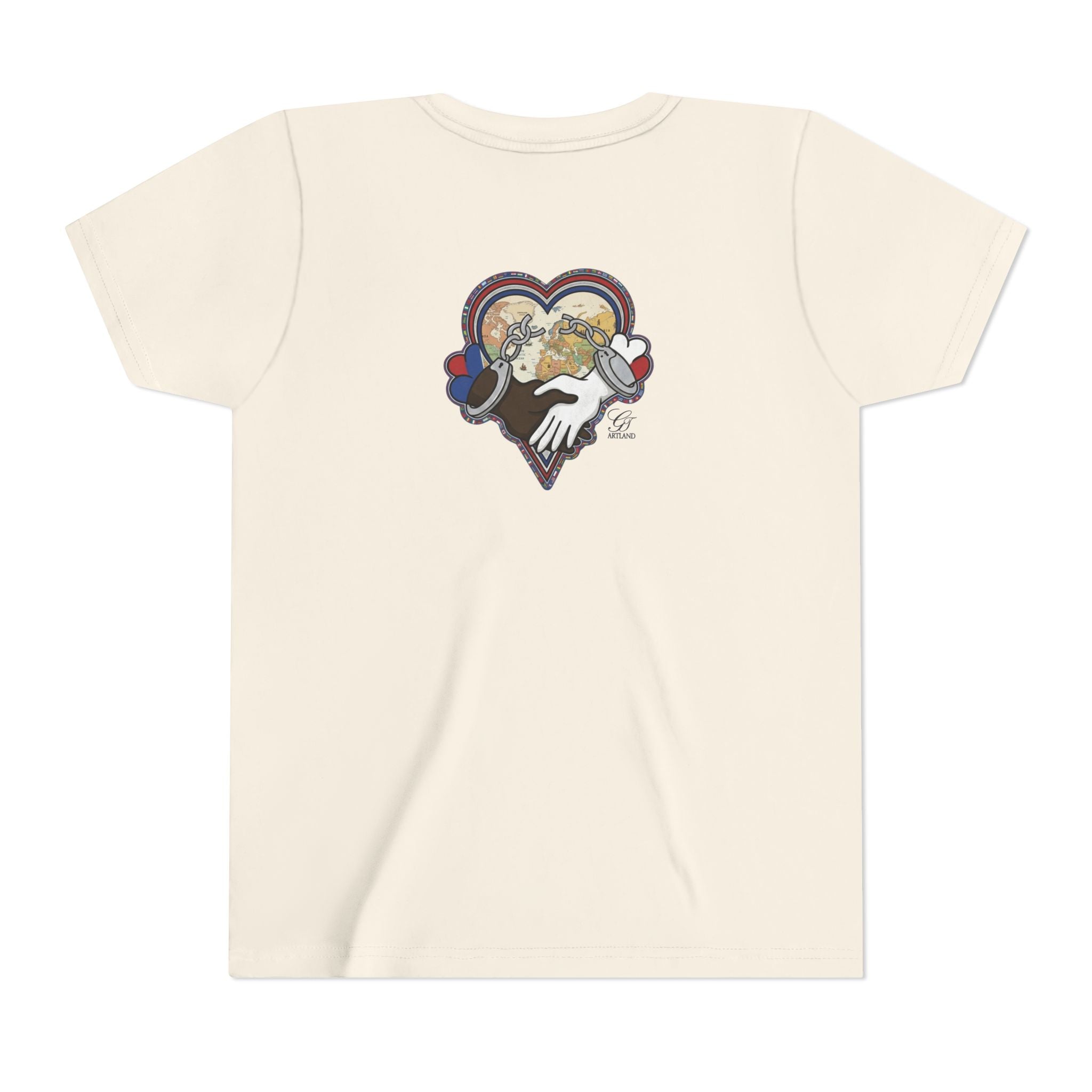 Heart Hands Graphic Tee | Youth Short Sleeve Tee by GT Artland