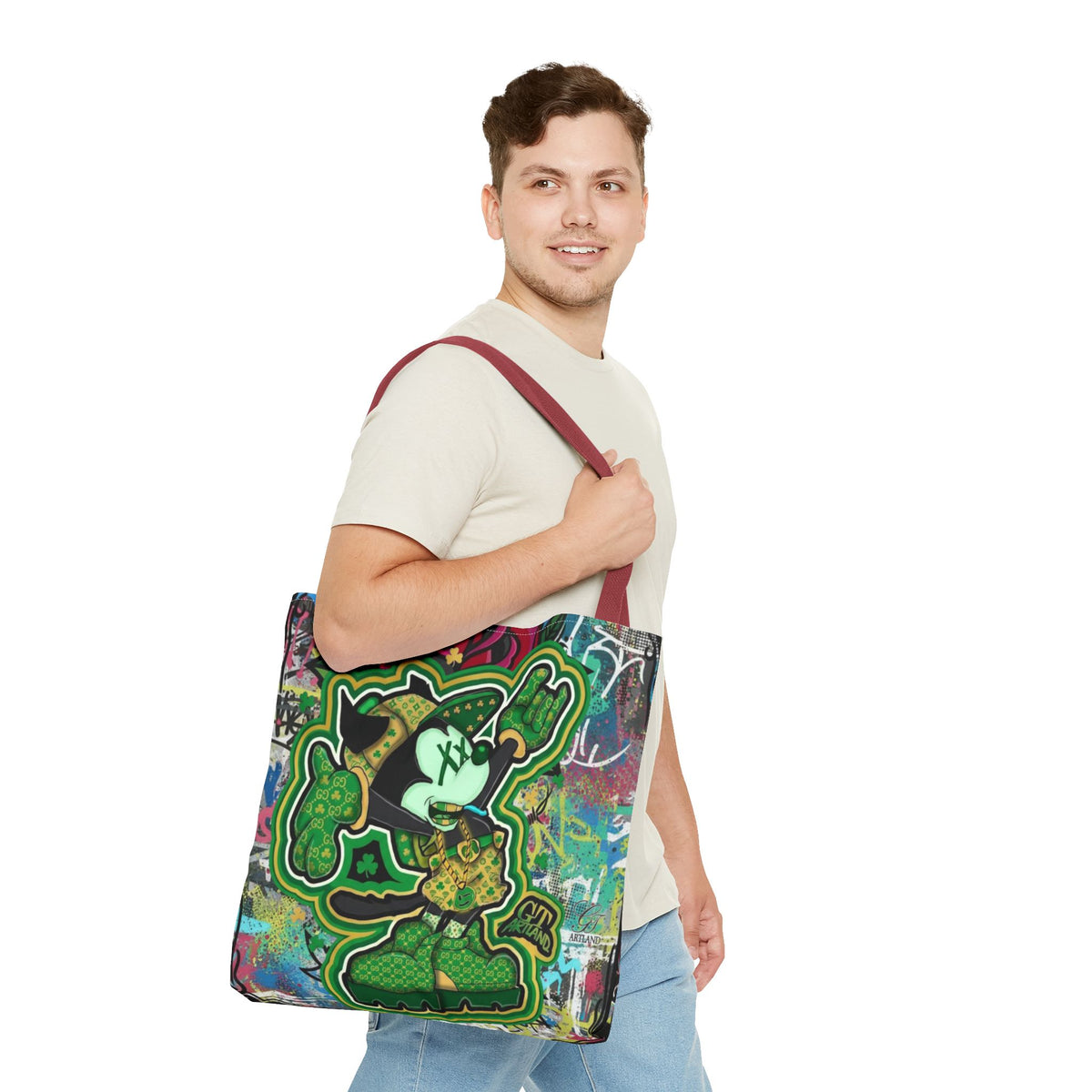 Shamrock Mouse Tote Bag