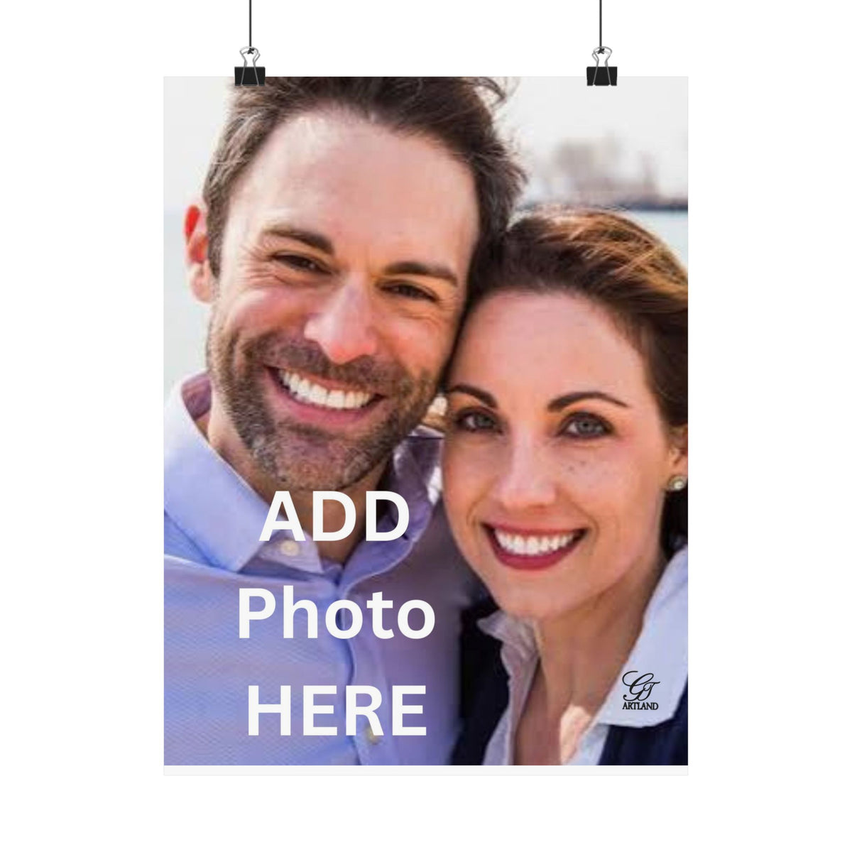 Add your own Art HD Matte Vertical Poster Wall Art by GT Artland