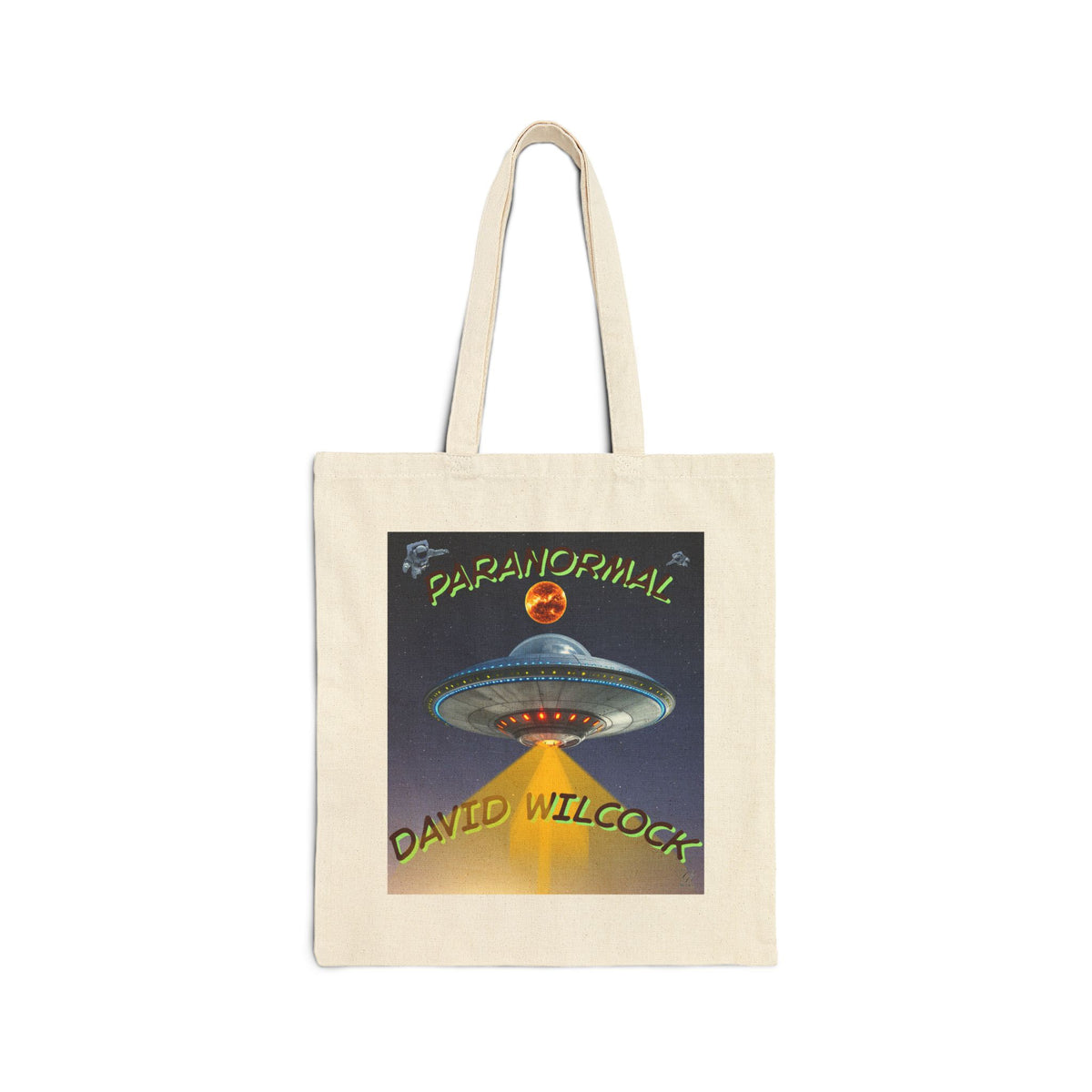 Paranormal UFO Abduction Tote Bag | David Wilcock Alien Beam Design