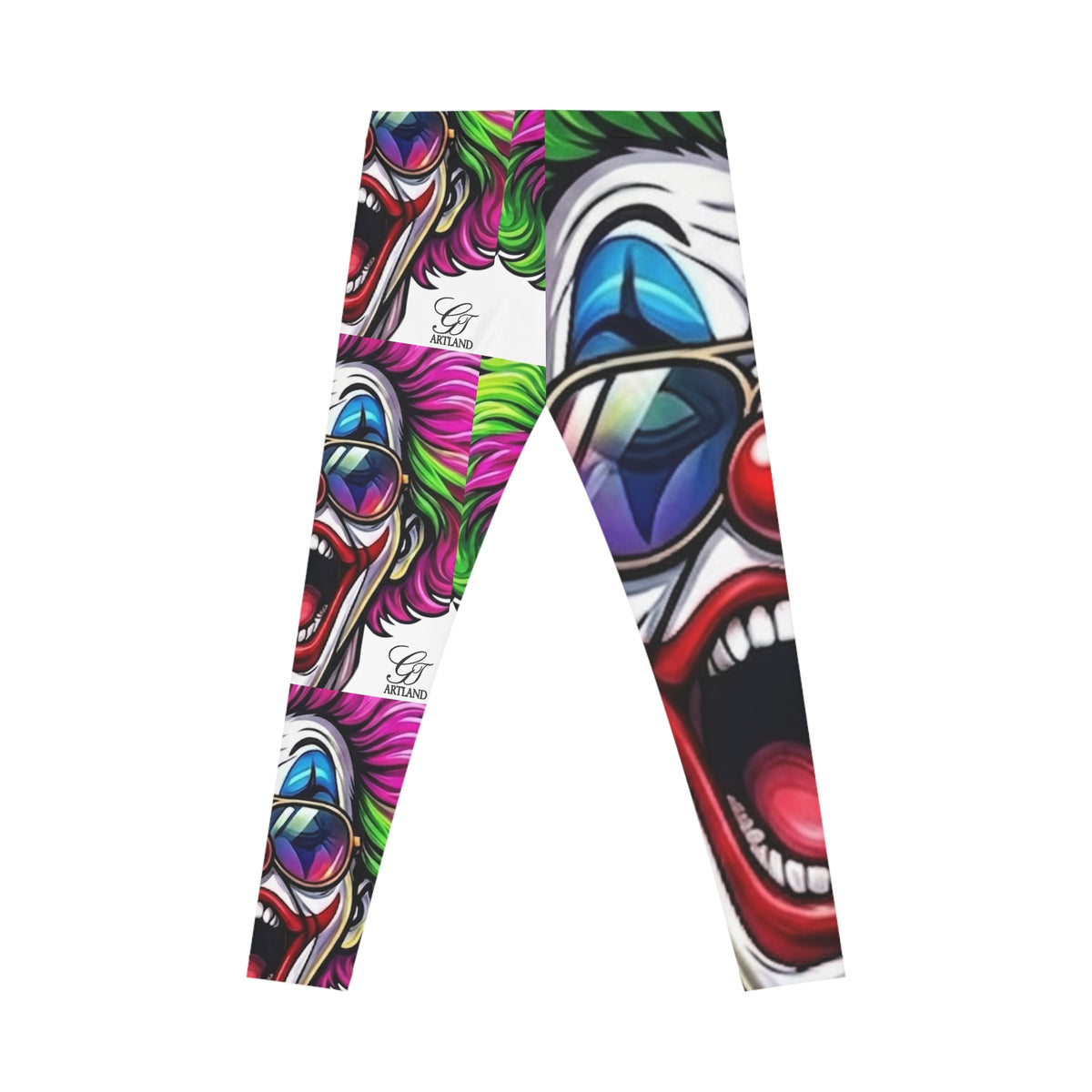 GT Soldier Screaming Clown Face Leggings by GT Artland