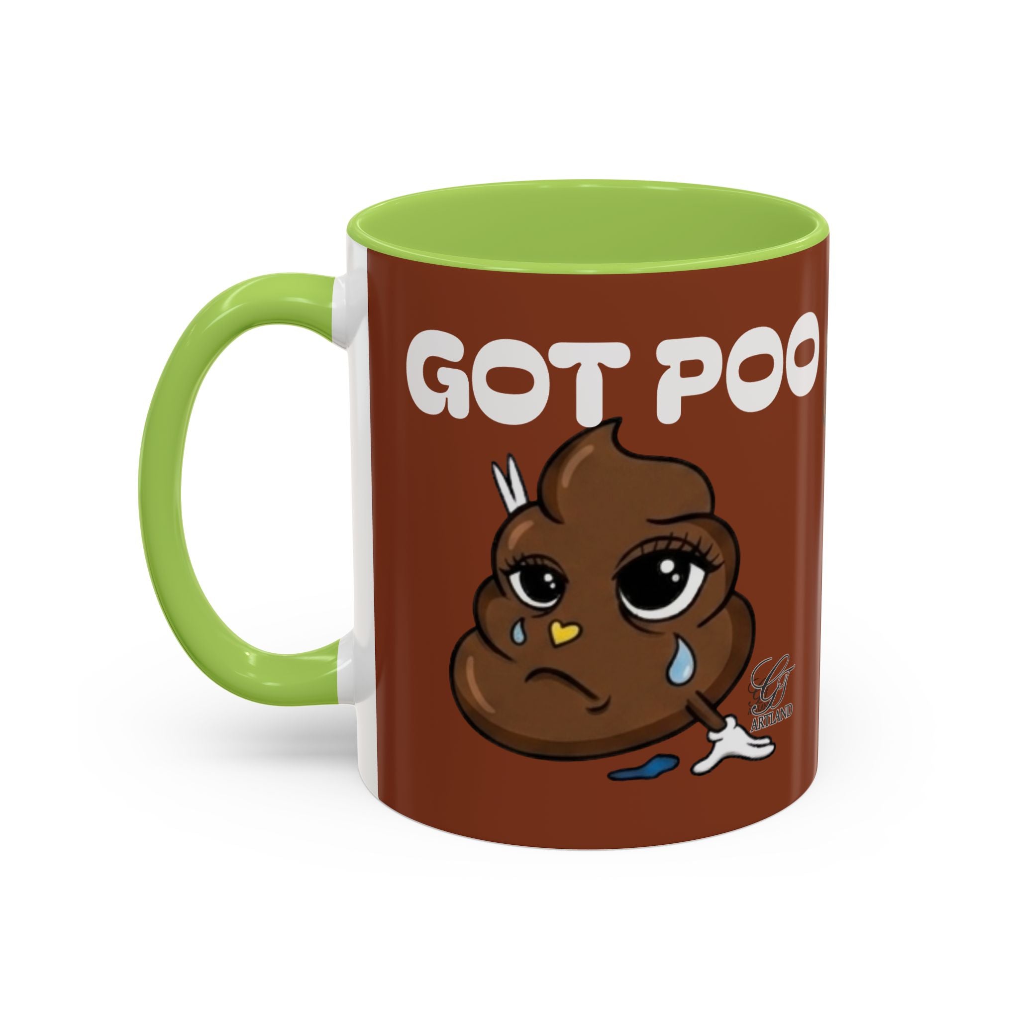 Coffee Mug — 'Got Poo' Funny Poop Coffee Mug, Humor Gift for Friends & Gag Occasions by GT Artland
