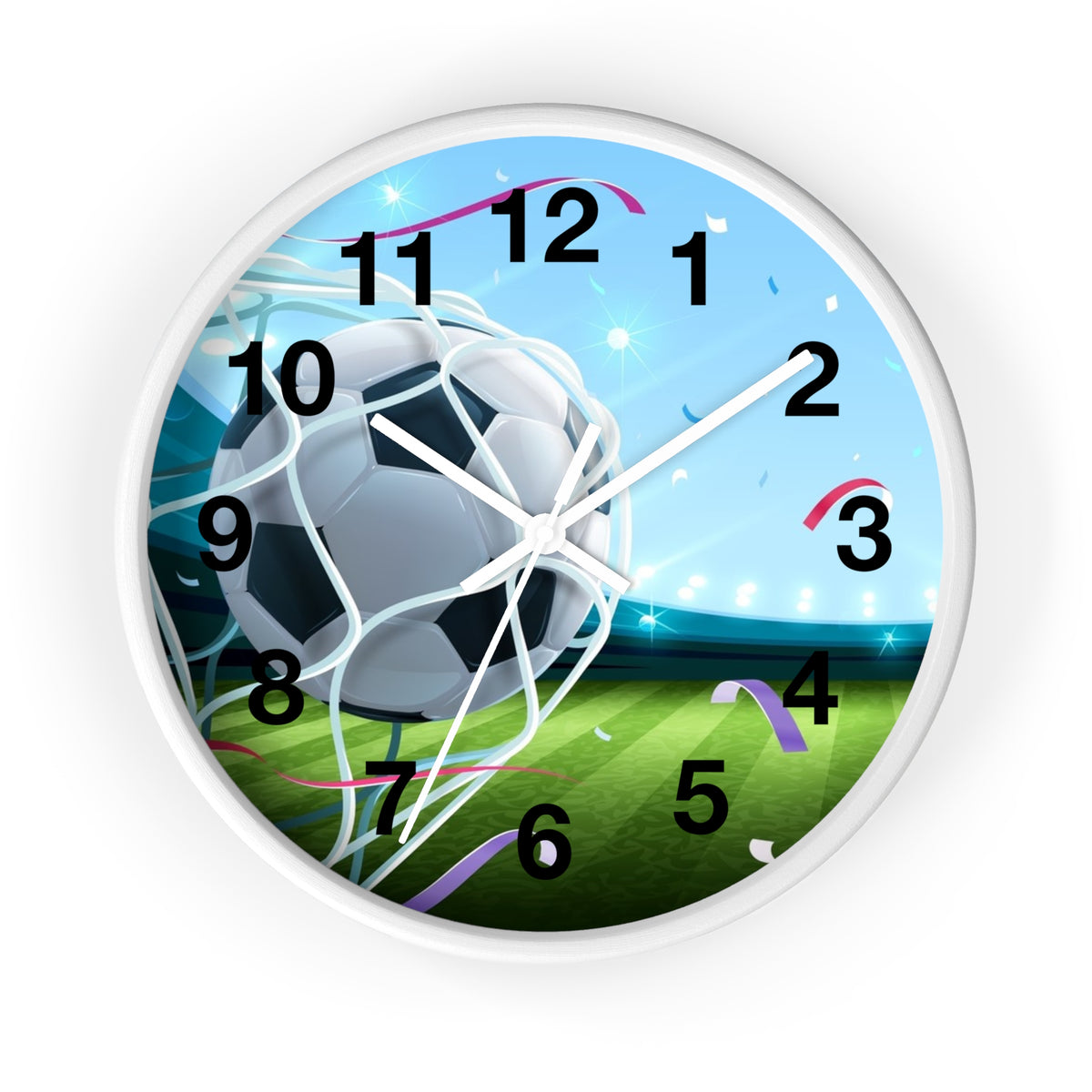 Soccer-Football Wall Clock