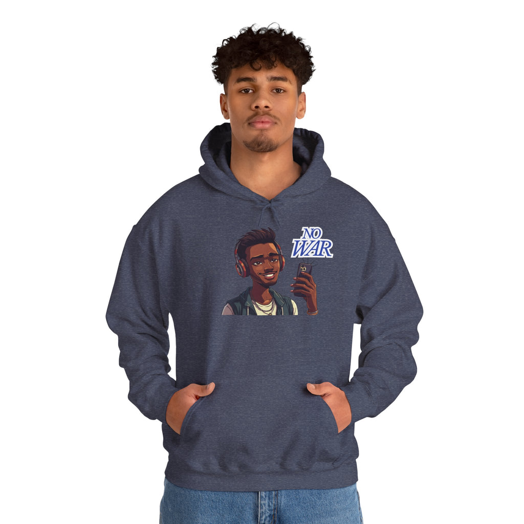 No War Unisex Heavy Blend Hoodie -Sweatshirt