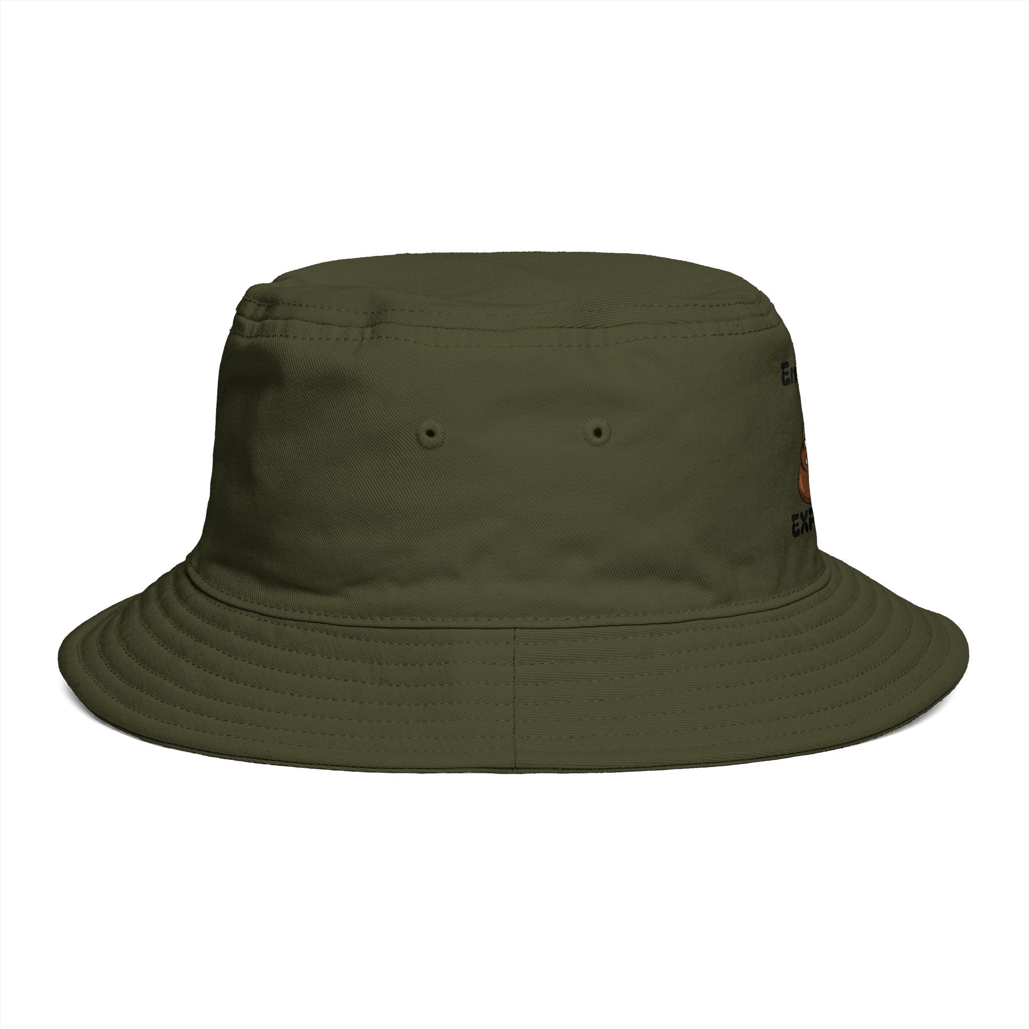 Copy of Emotionally Expresso Bucket Hat | Cute Coffee Bean Crying Emoji Designer Illustration by GT Artland