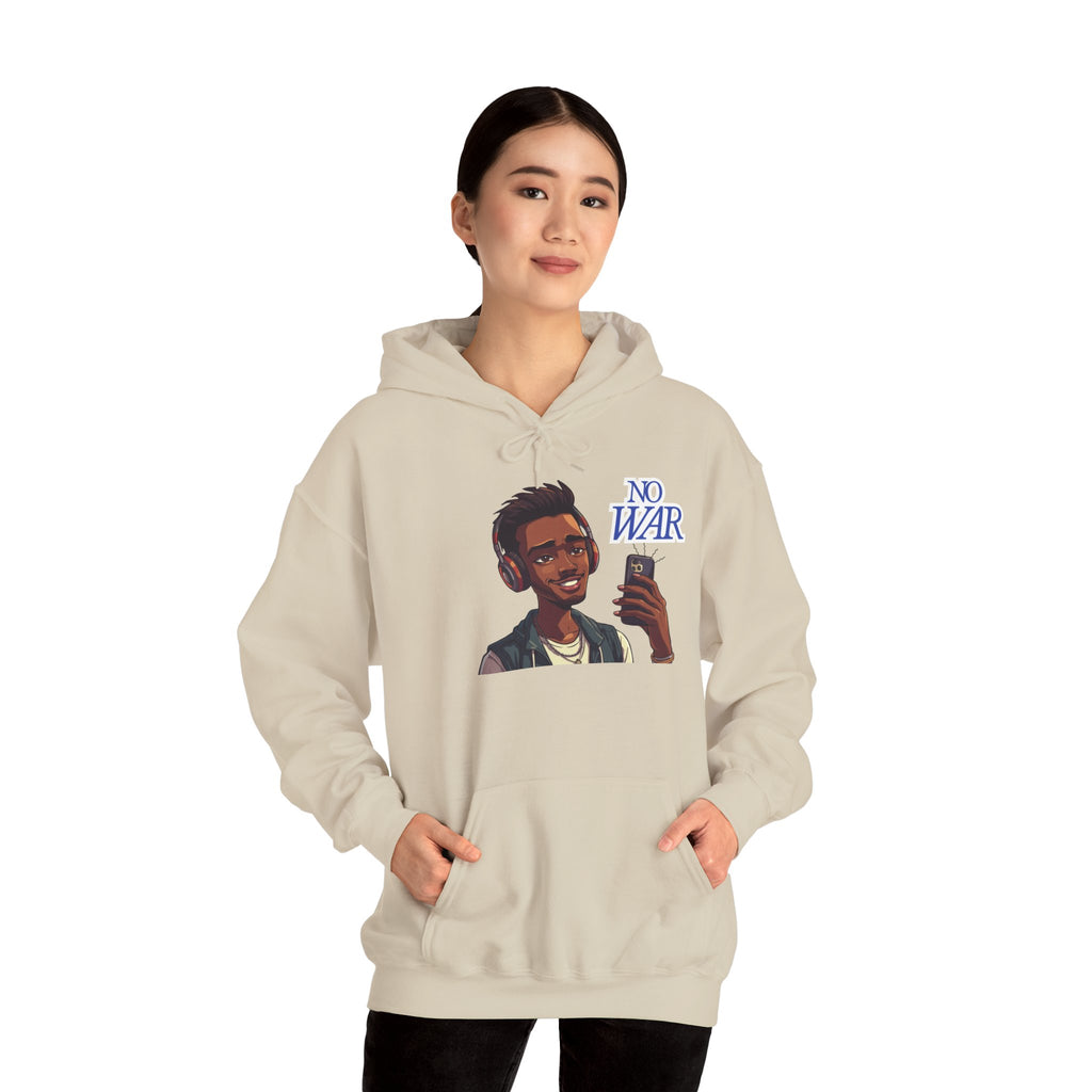 No War Unisex Heavy Blend Hoodie -Sweatshirt