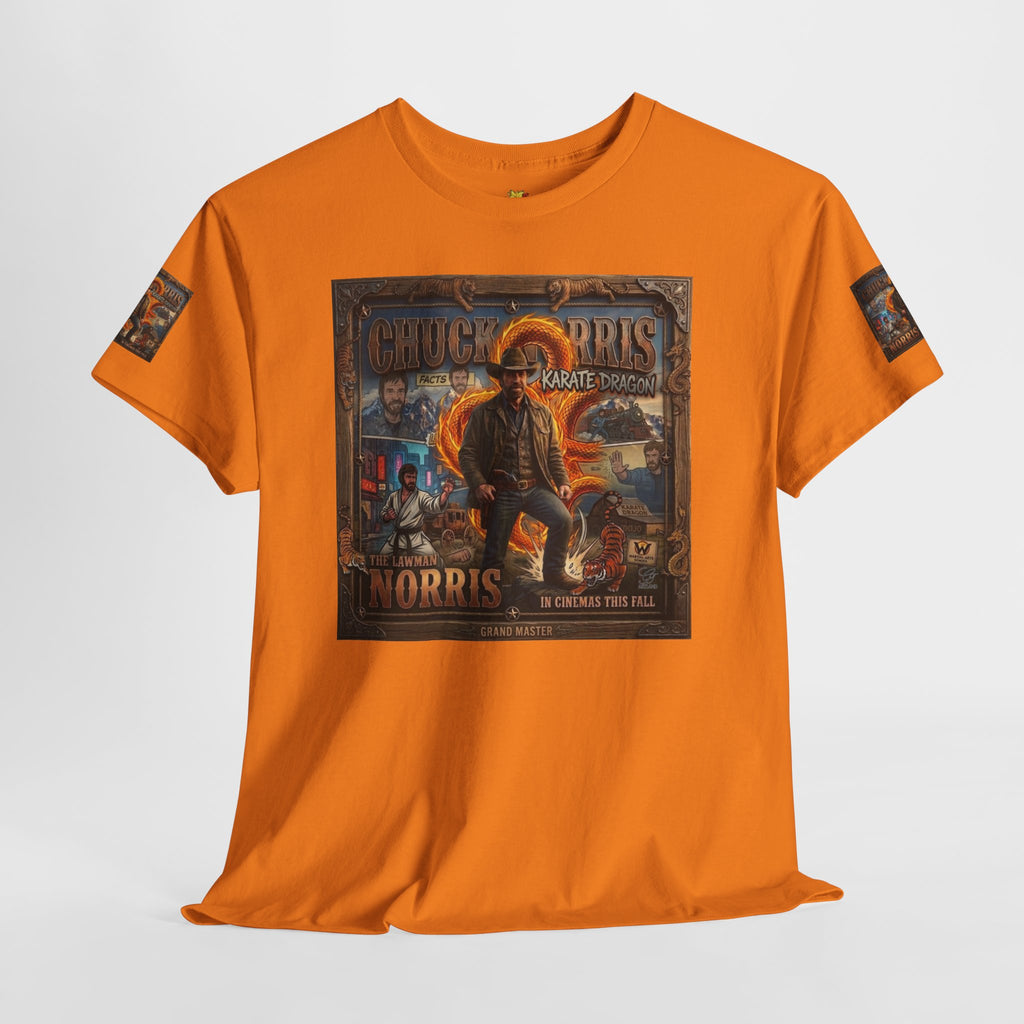 Retro Action Movie Poster T-Shirt | Vintage Fighter Hero Tee