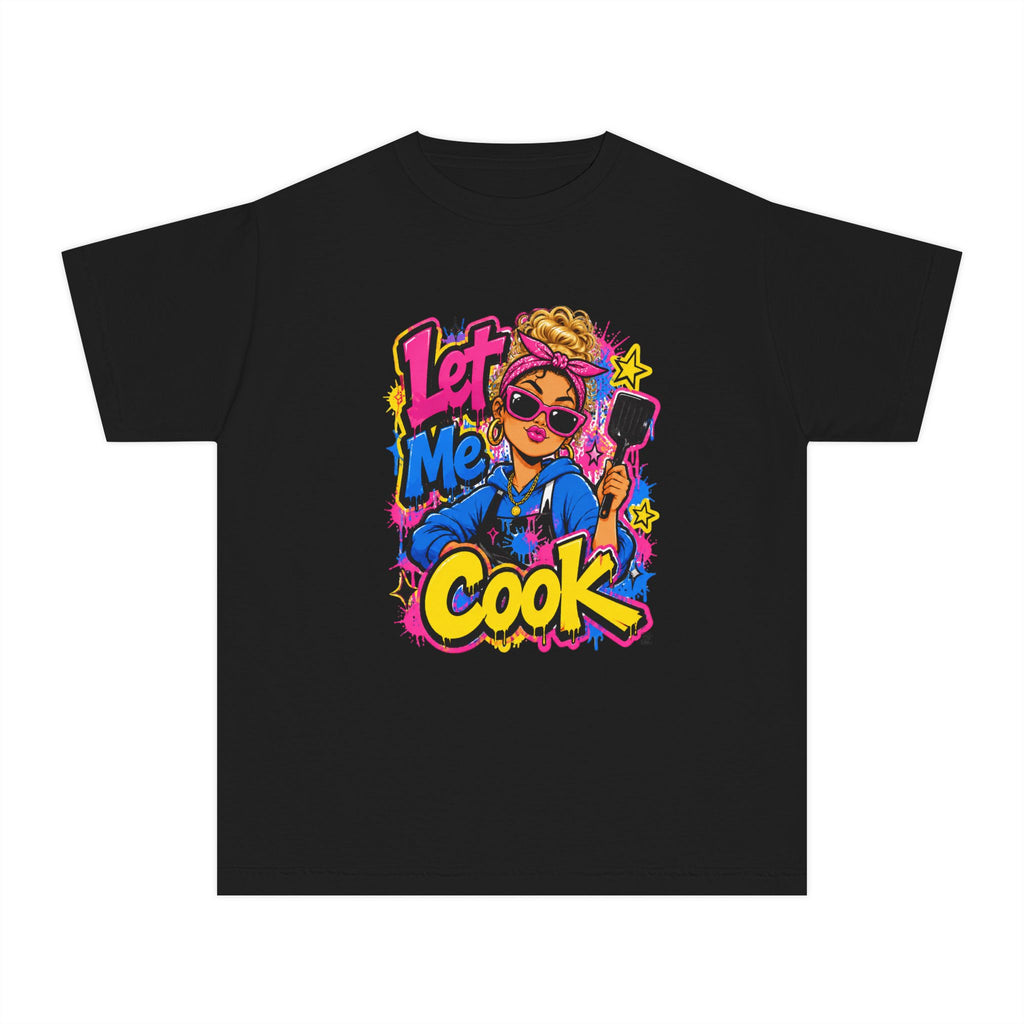 Let Me Cook Chef Girl Youth T-Shirt