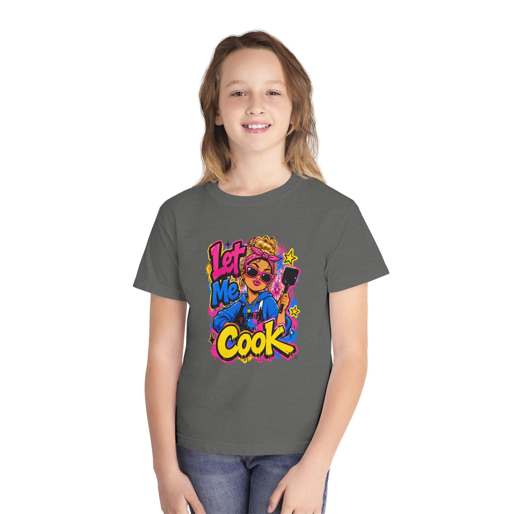 Let Me Cook Chef Girl Youth T-Shirt