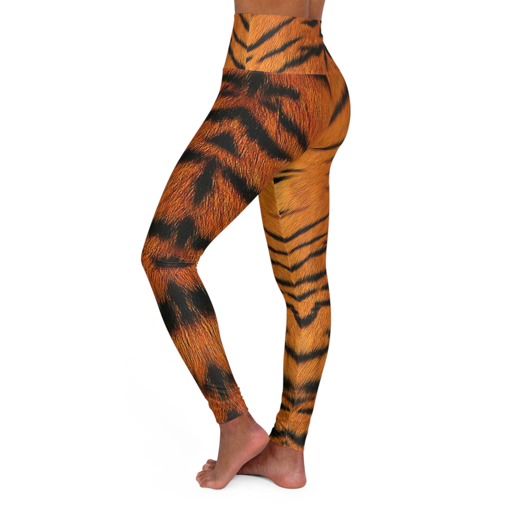 Tiger Queen Animalistic Designer Leggings by GT Artland