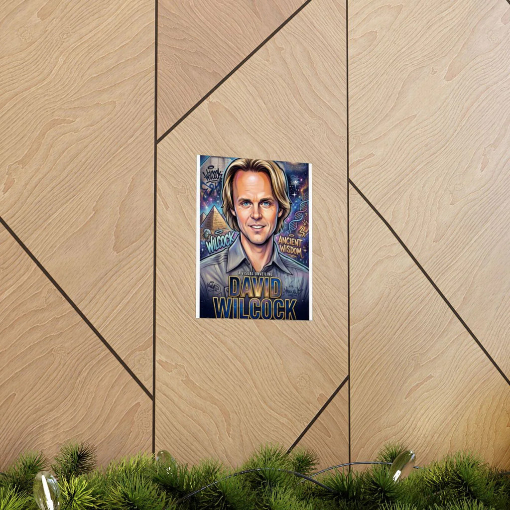 David Wilcock Designer Airbrush Matte Vertical Posters by GT Artland