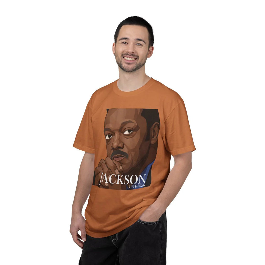 Jesse Jackson Memorial Unisex Garment-Dyed T-shirt by GT Artland