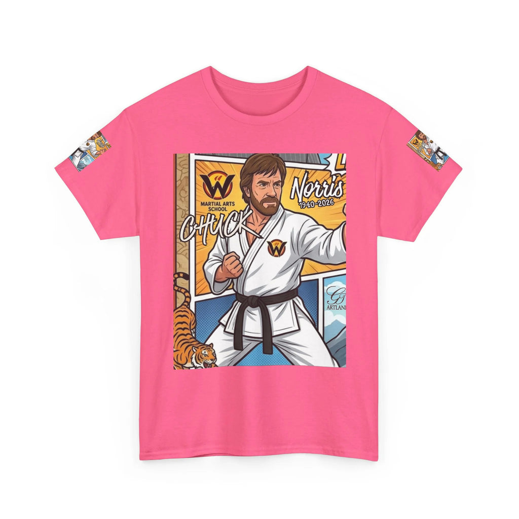 Chuck Norris Legend Karate Master Illustration Tee | Martial Arts Graphic