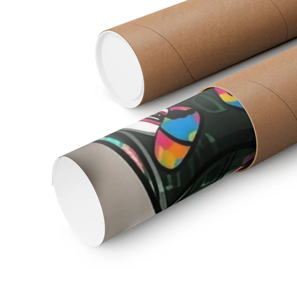 Ebony Queen High Fashion Lavish Matte Vertical Posters by GT Artland