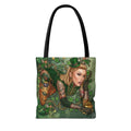 Irish St. Patick Theme Sexy Hot Irish Vixen with Tattoos Designer Tote Bag by