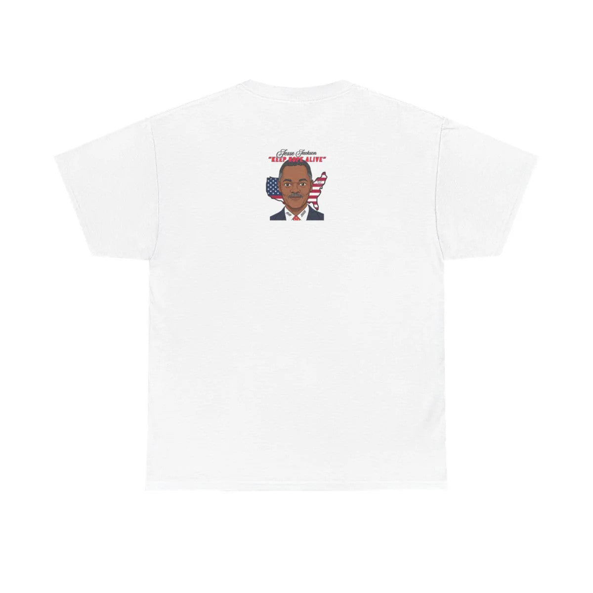 Jesse Jackson "Keep Hope Alive" USA Designer Unisex Heavy Cotton Tee