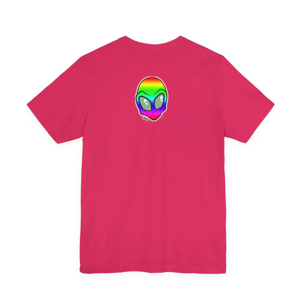 Rainbow UFO Martian 3i Atlas Edition Unisex Jersey Short Sleeve Tee by GT