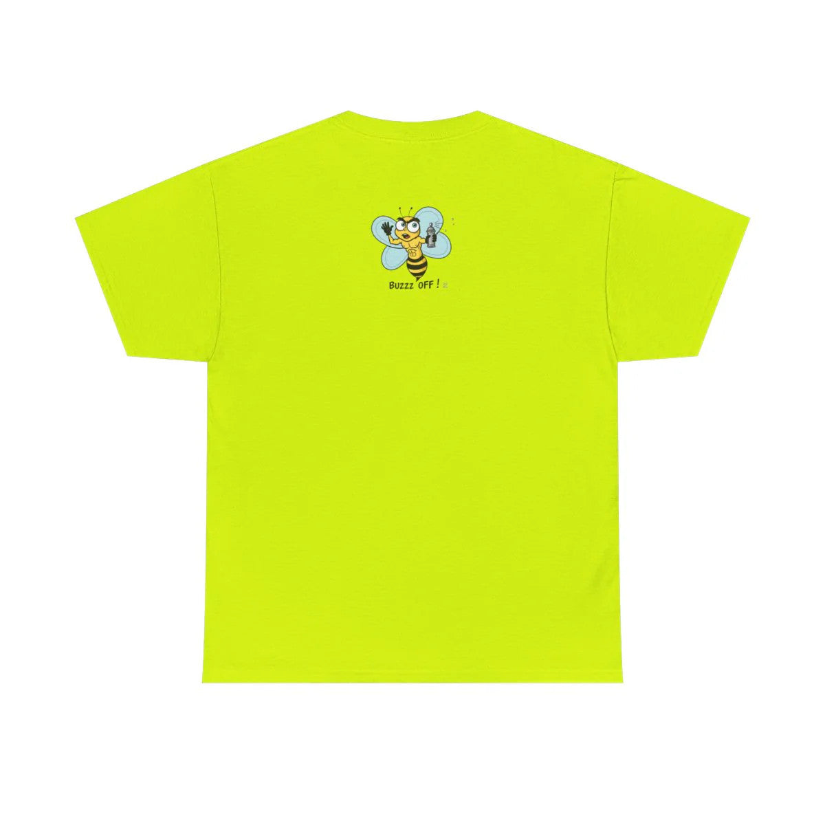 Buzz Off Bumble Bee Toon Unisex style Heavy Cotton Tee BY GT ARTLAND