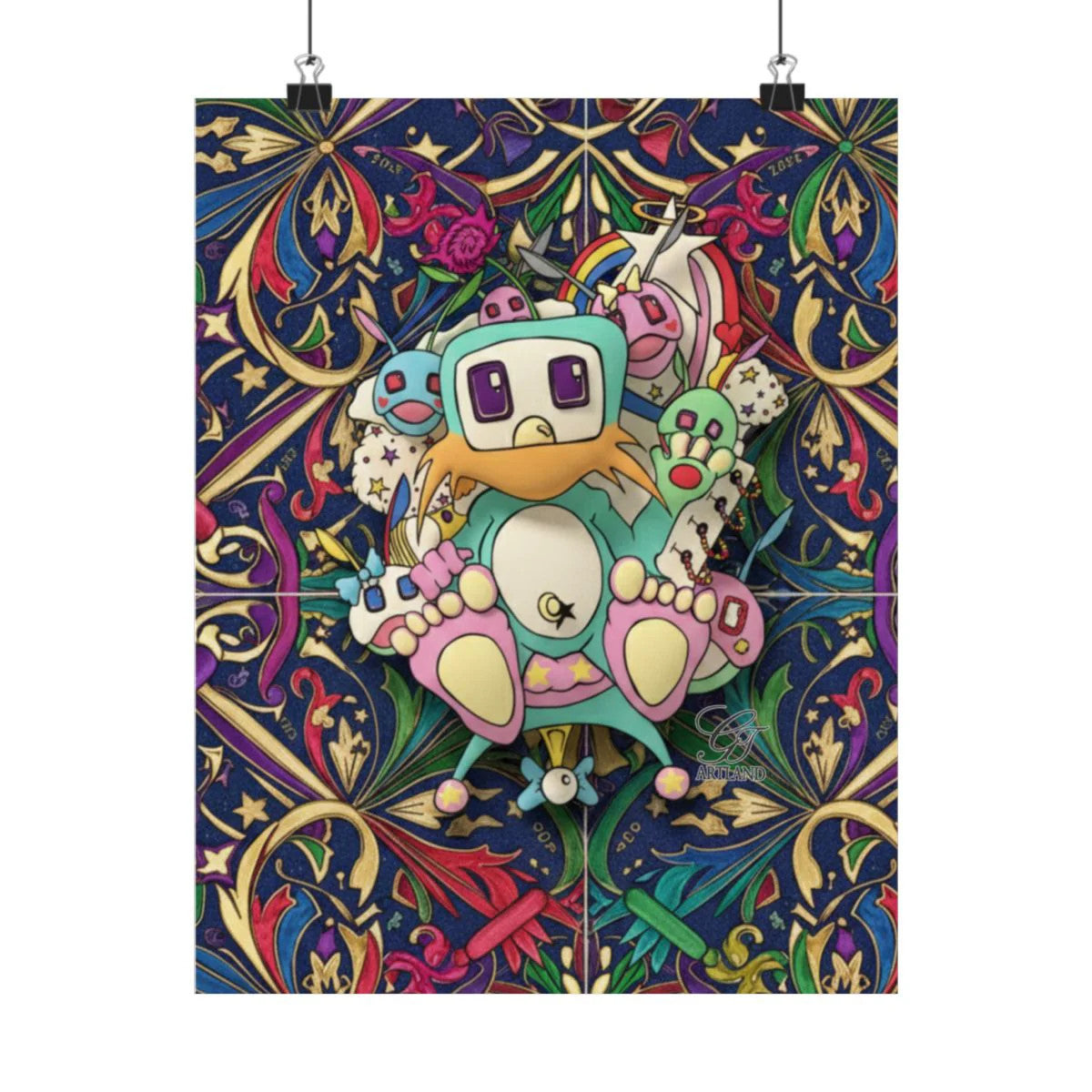 Poon Urban Designer Matte Vertical Posters by GT Artland