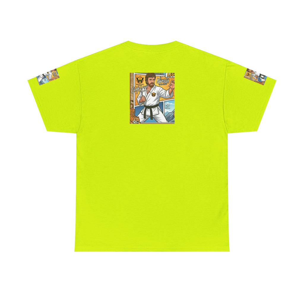 Chuck Norris Legend Karate Master Illustration Tee | Martial Arts Graphic