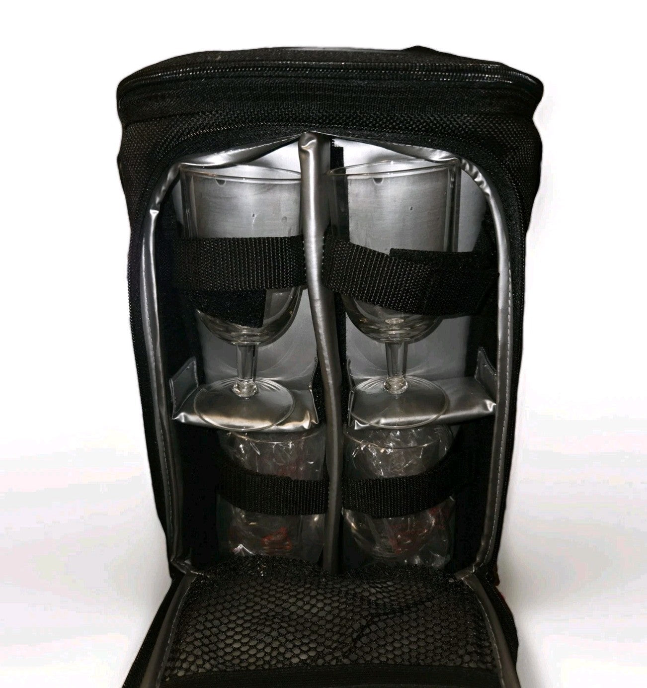 Wine Cool-Carry Plus W/ Thermal Insulation Bag Carrier Cooler Great For Picnics