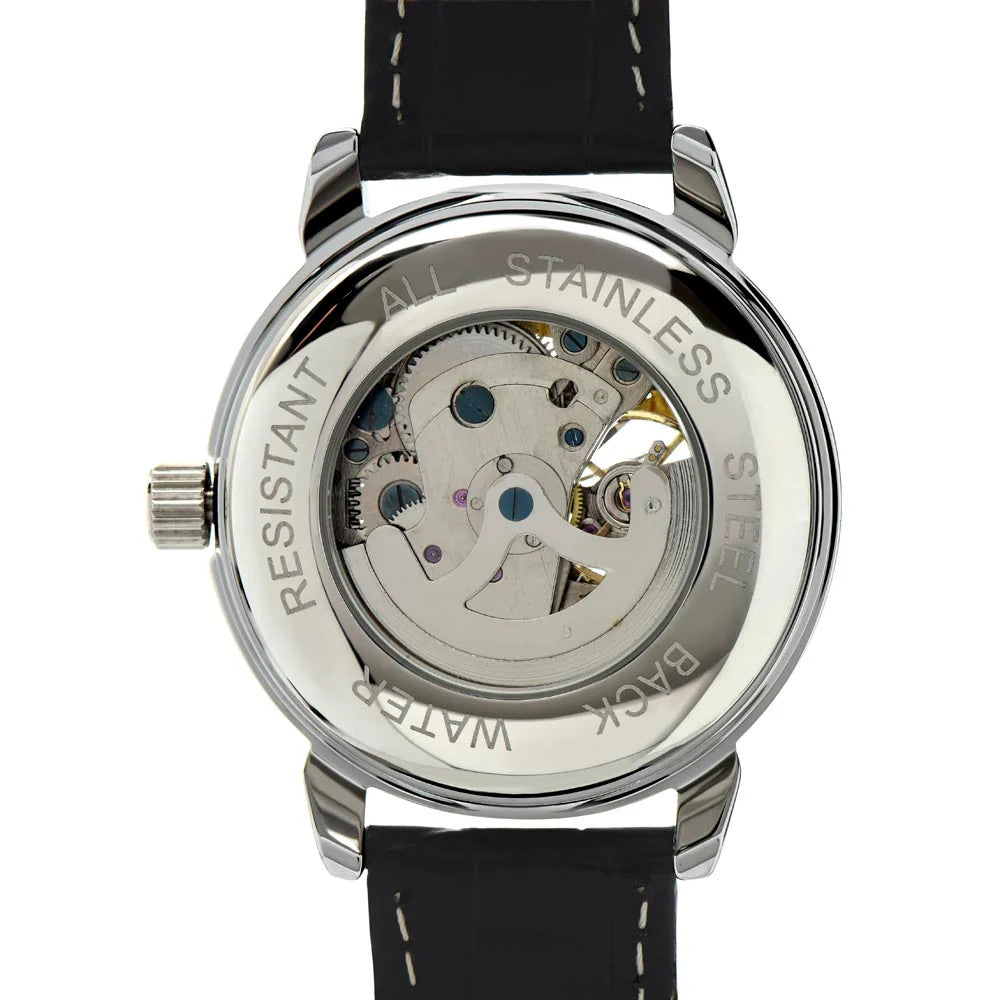 I Love You with Roses and Custom Image customized Men's Openwork Watch Box and