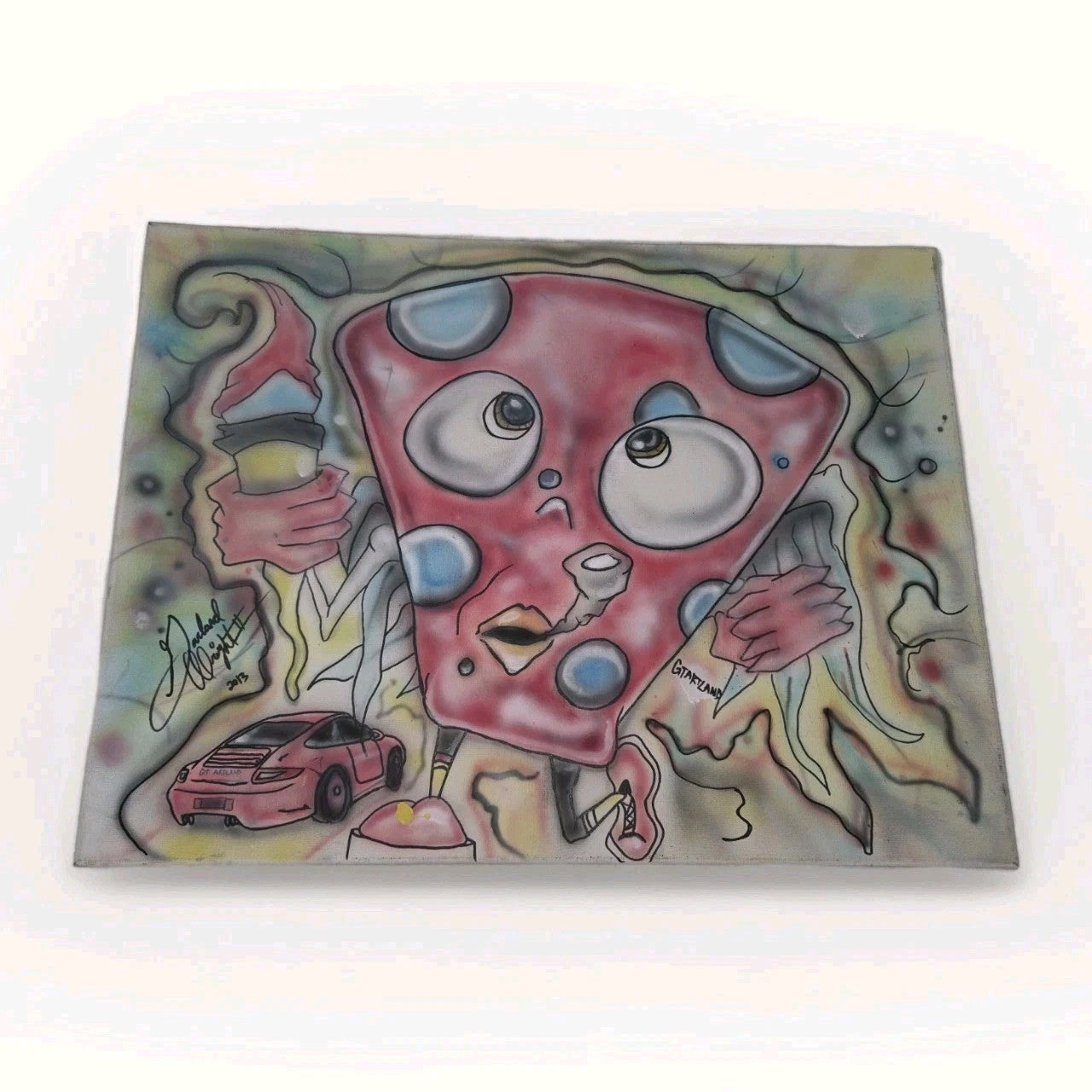 Unknown Painting 18 X 24 In Collectors Canvas Signed 2013