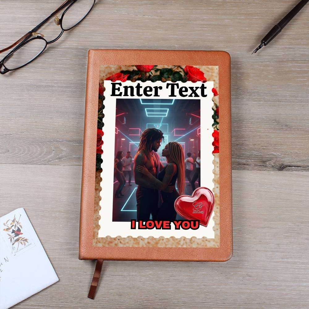 I Love You Personalized Graphic/Text Journal by GT Artland