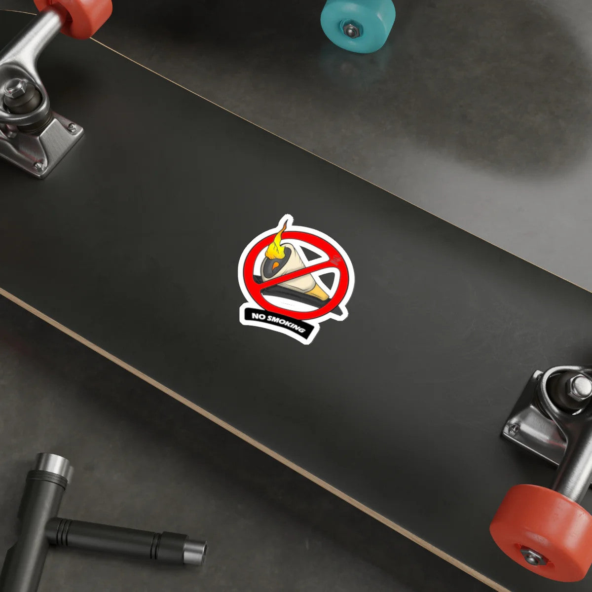 No Smoking Die-Cut Stickers by GT Artland