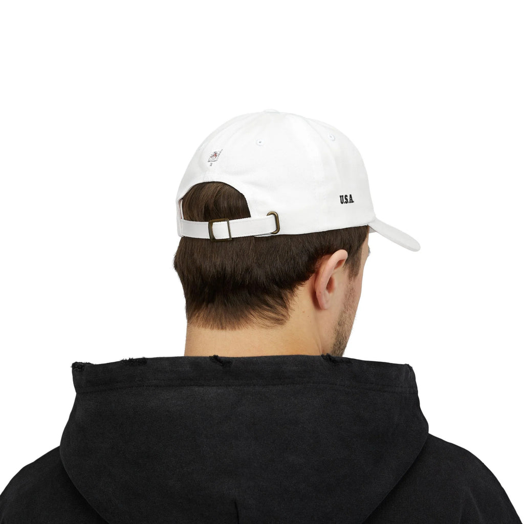 U.S.A=HOME Cap | Embroidered Unisex Hat, Patriotic Baseball Cap