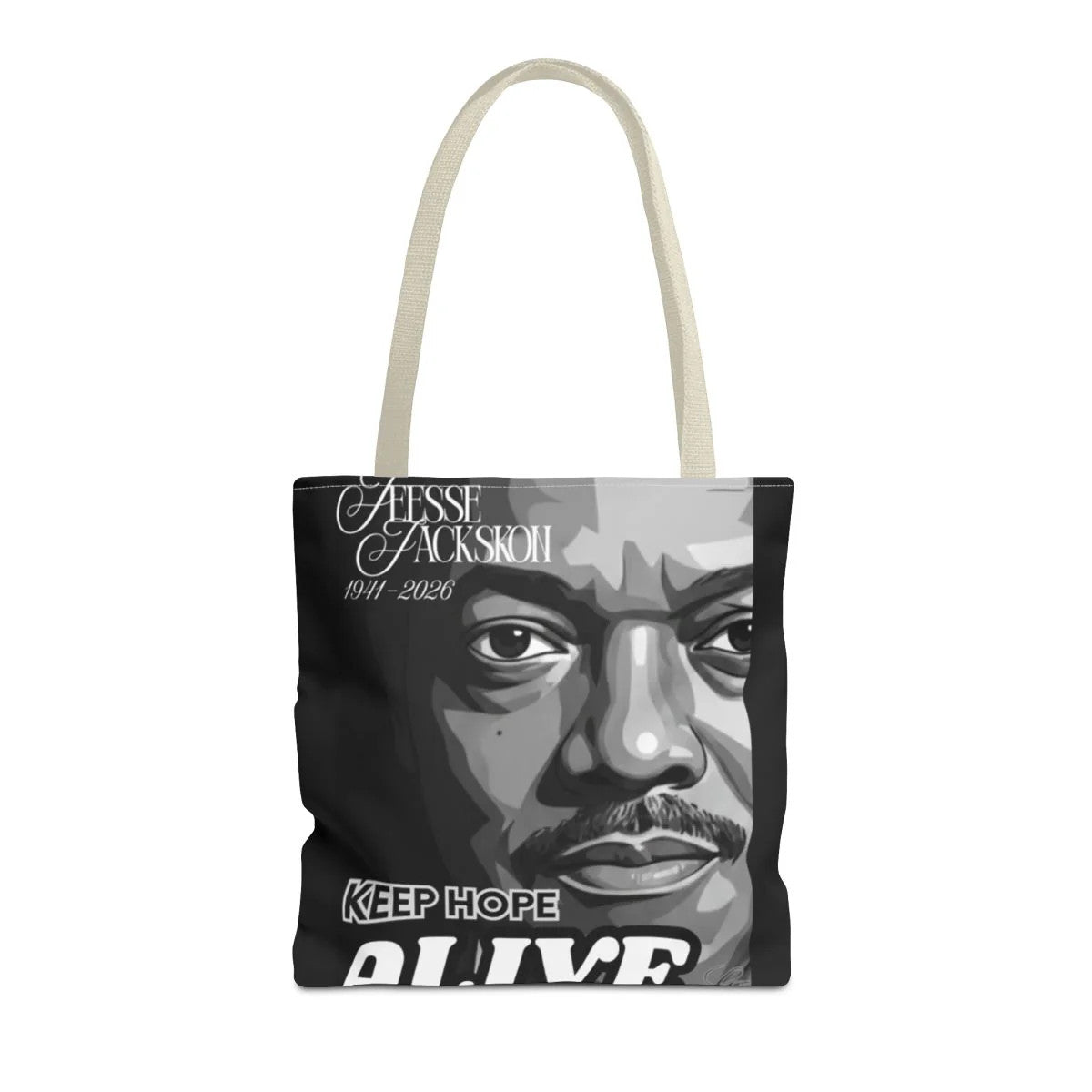 Jesse Jackson Classic Legacy Designer Tote Bag by GT Artland