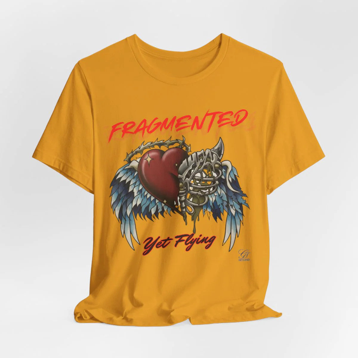 Fragmented Yet Flying Motivational Unisex Jersey Short Sleeve Tee