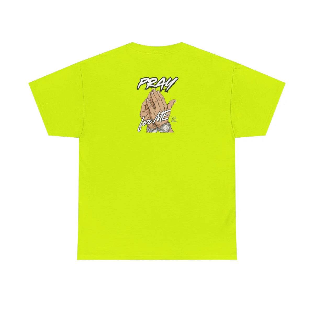 PRAY FOR ME HANDS PRAYING URBAN GRAPHIC Unisex Heavy Cotton Tee BY GT ARTLAND
