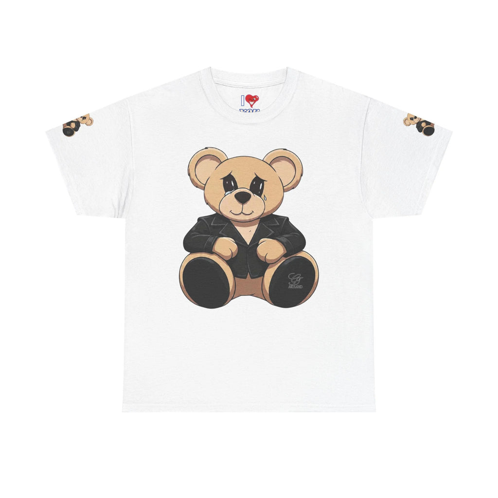 Teddy Bear With Jacket T-Shirt | Cute Bear Graphic Tee by GT Artland