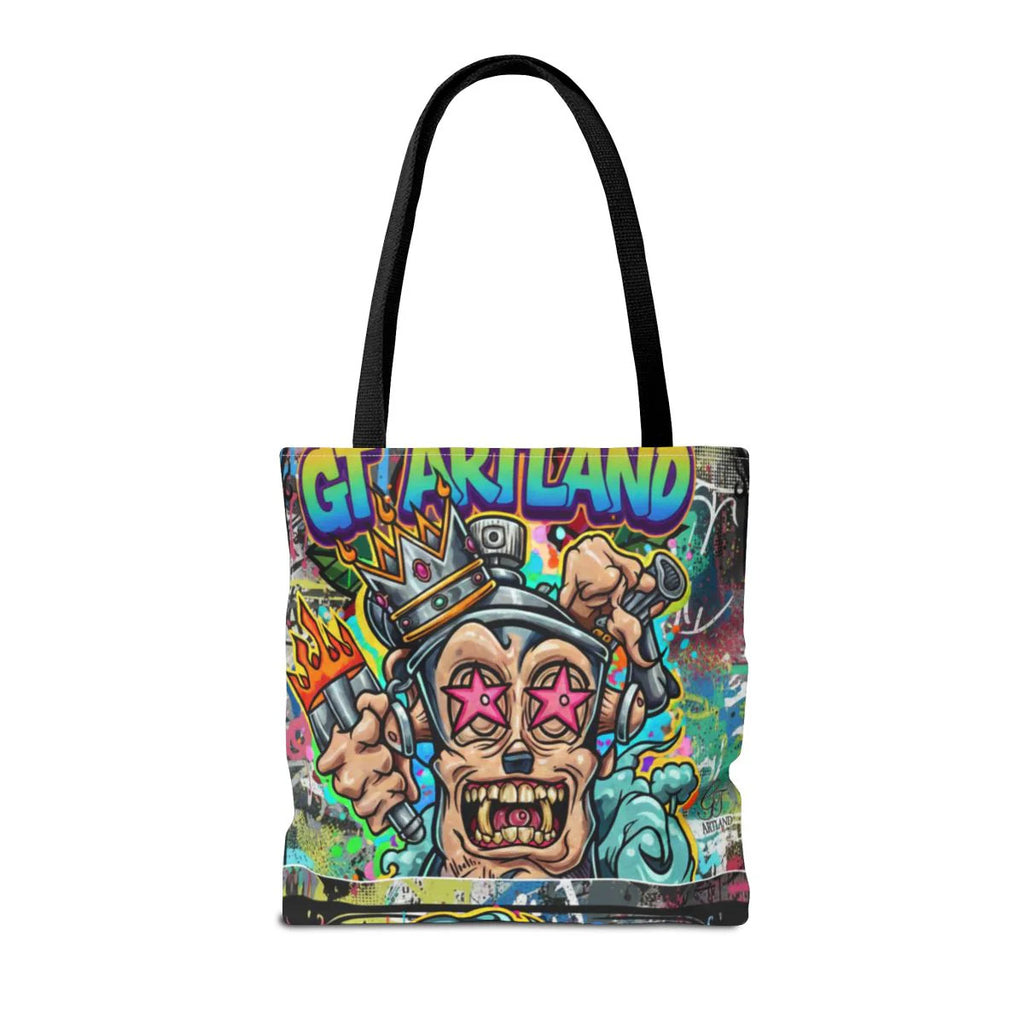 Spray Can King Art God Designer Tote Bag Designer | All-Over Print by GT Artland