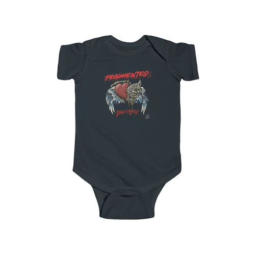 "Fragmented Yet, Flying" Motivational Infant Fine Jersey Bodysuit by GT Artland