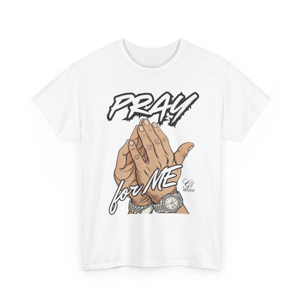 Pray For Me Urban City Swag Unisex Heavy Cotton Tee by GT Artland