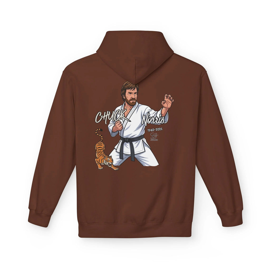 Chuck Norris Karate Hoodie | Martial Arts, Tiger Illustration by GT Artland
