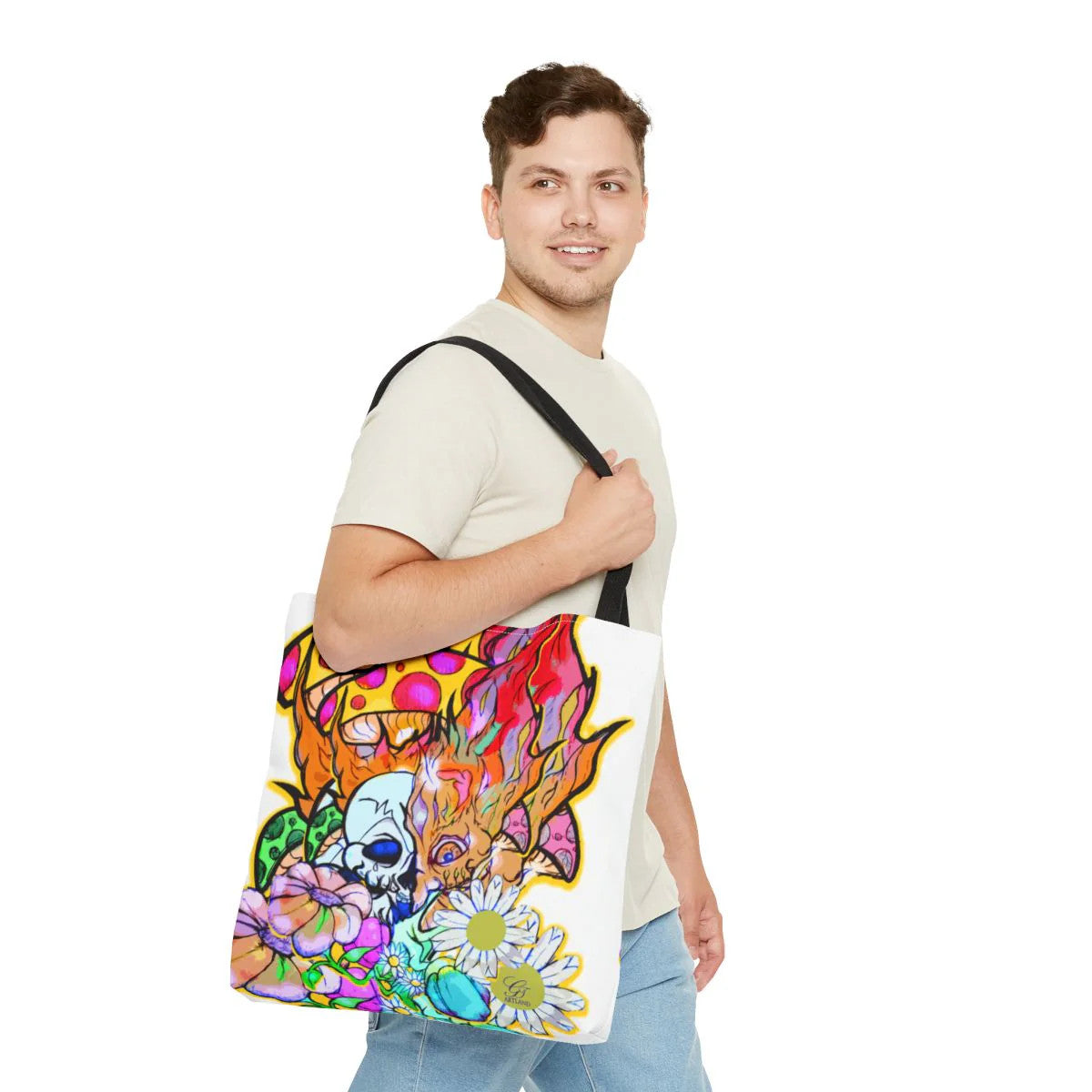Twisted Designer Tote Bag by GT Artland