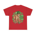 Year Of The Horse St Patricks Shamrock Theme Unisex Heavy Cotton Tee BY GT