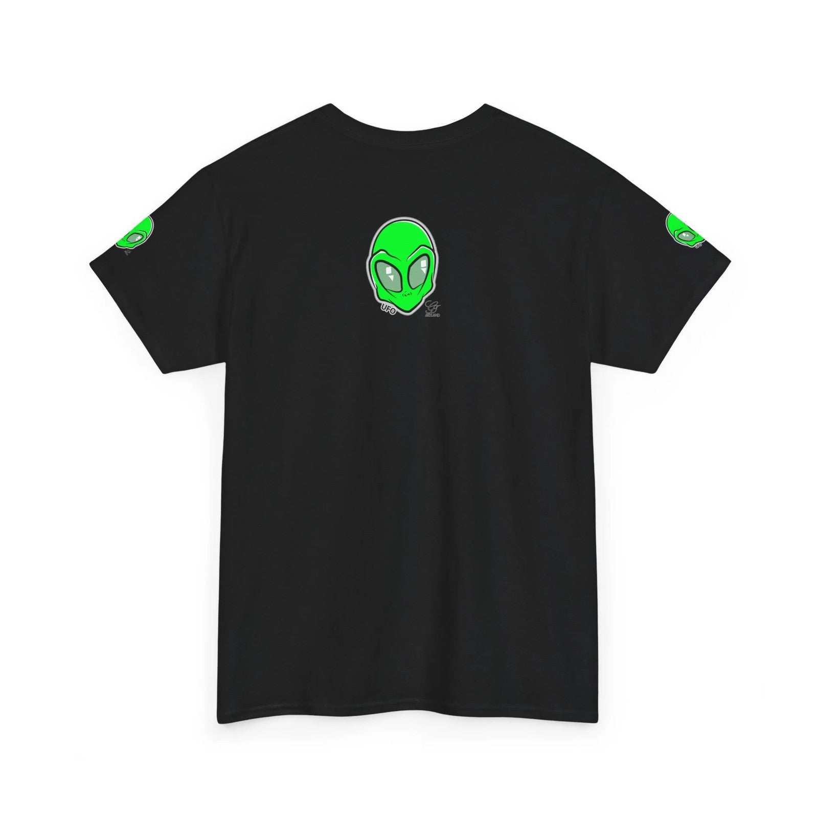 UFO GT Lime Green Orginal Design Graphic T Shirt by GT Artland