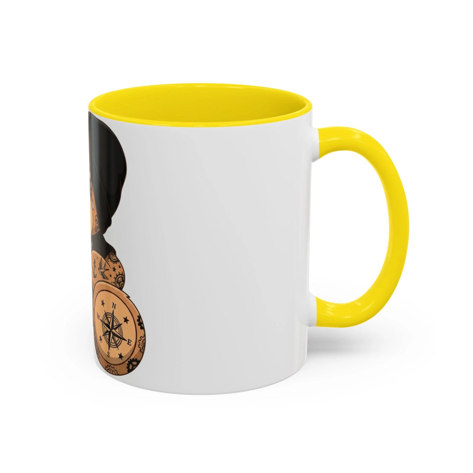 Tattooed Teddy Bear Mug | Accent Coffee Mug 11oz 15oz by GT Artland