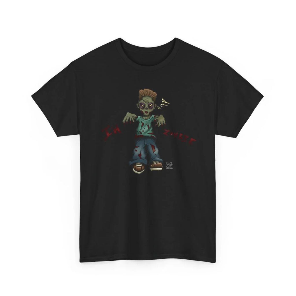 Im a Zombie Urban Toon Unisex style Heavy Cotton Tee BY GT ARTLAND