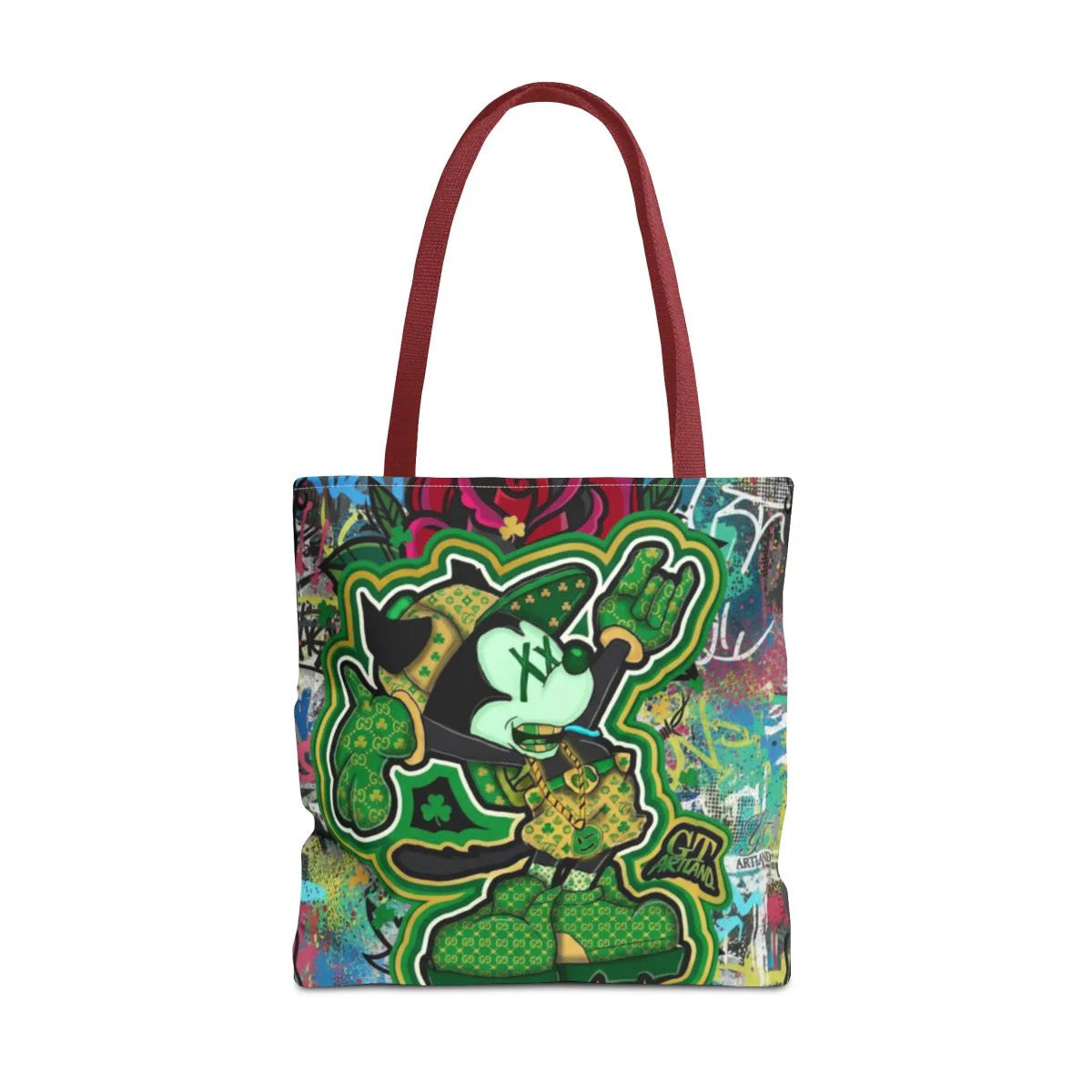 Designer Mouse Urban Legend Splash Tote Bag Designer | All-Over Print by GT