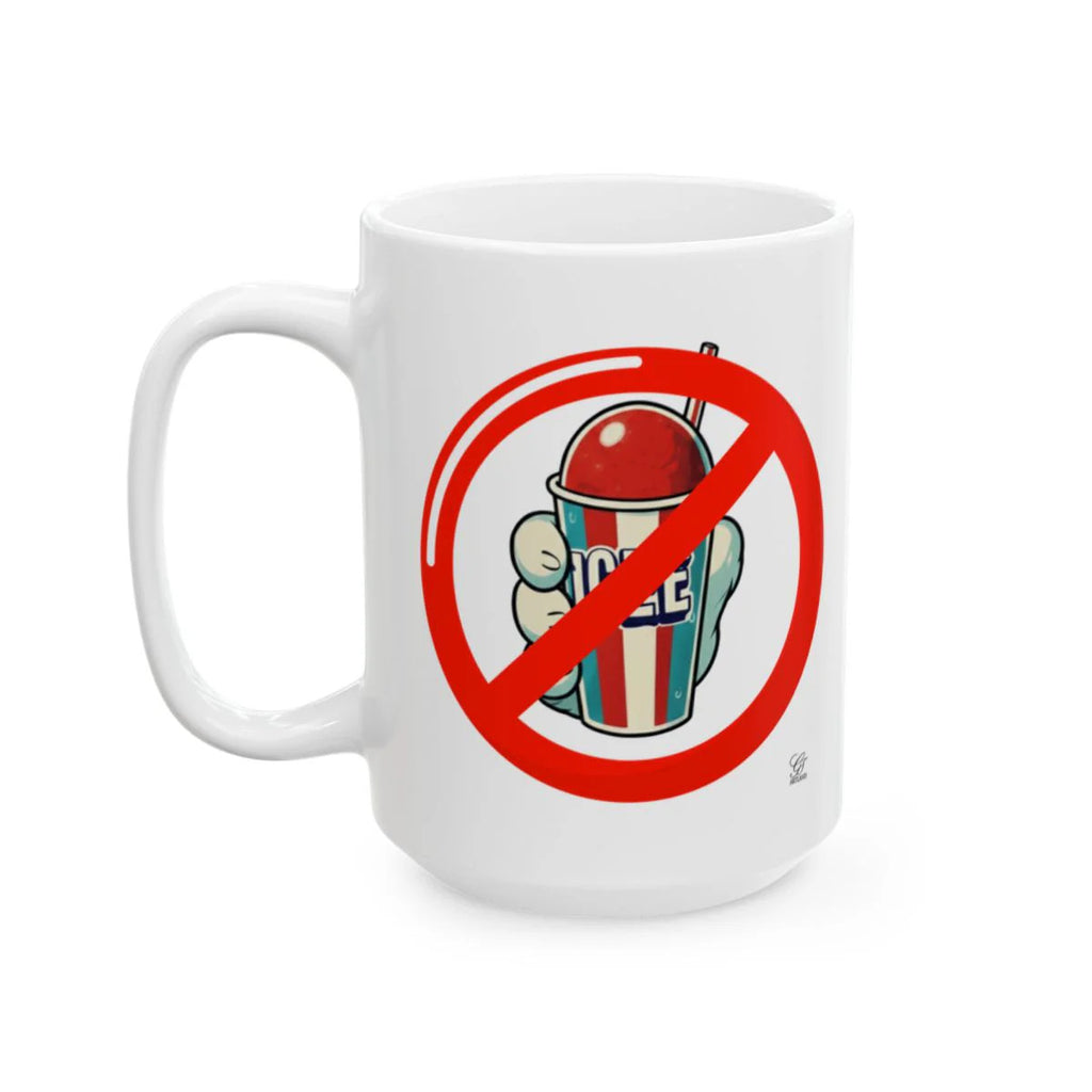 BANN ICE Ceramic Mug, (11oz, 15oz) by GT Artland