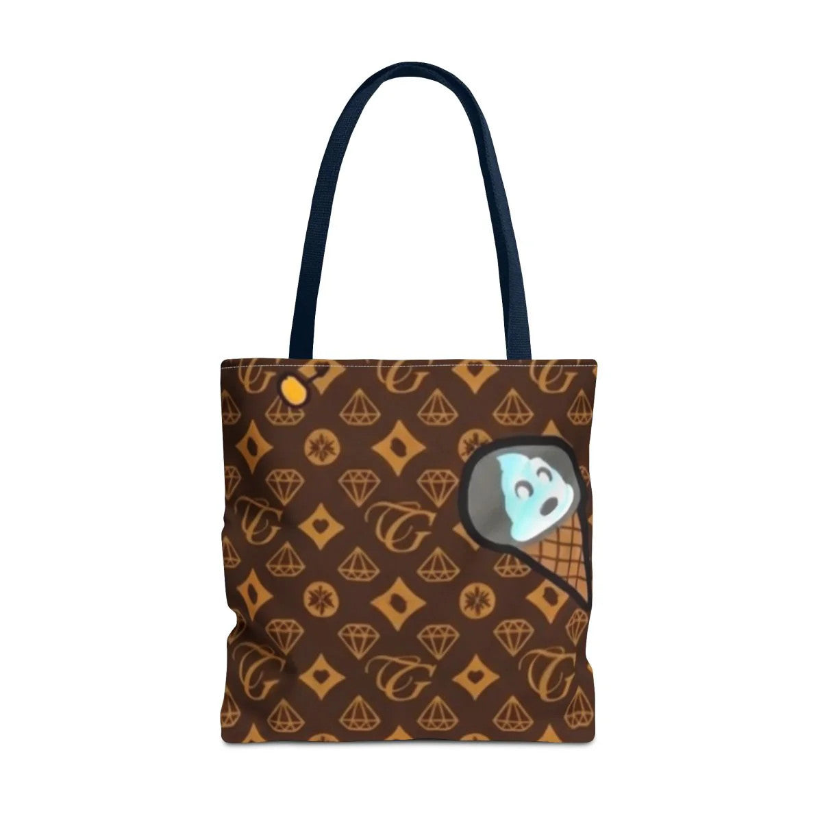 Designer Ice Cream Sandwich Luxury Tone Tote Bag by GT Artland